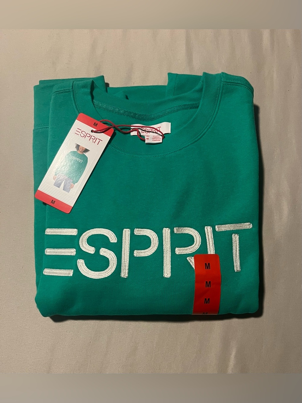 Esprit Logo Crewneck Sweatshirt